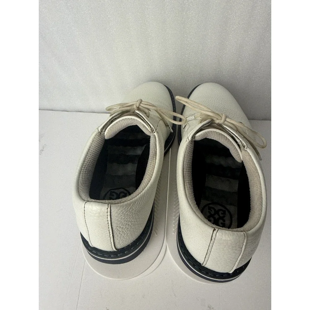 G/FORE Gallivanter Golf Shoes Mens 7 Pebble Grain Leather STYLE: G4MC0EF01 S/TWT